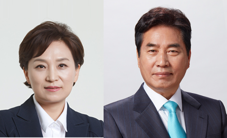 김현미(좌) 백군기(우) 출처 국토교통부, 네이버 인물자료.png