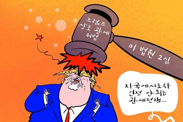 [데일리-경제만평] 트럼프가 부과한 ...