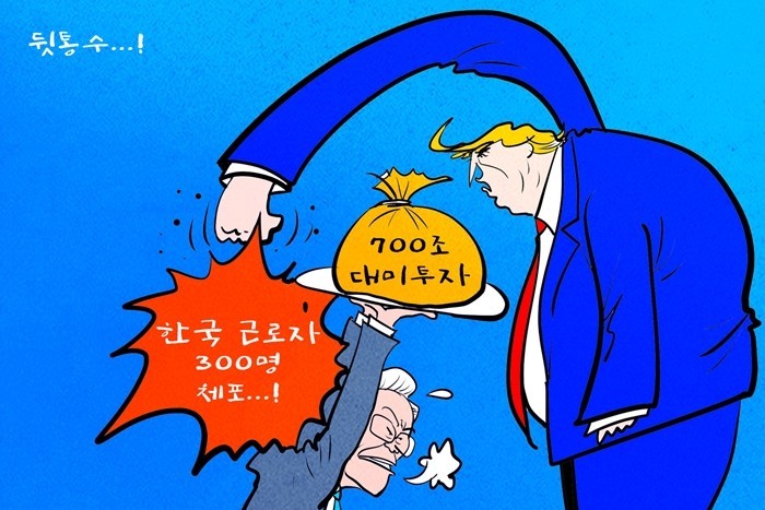 [데일리-경제만평] 드럼프의 '...