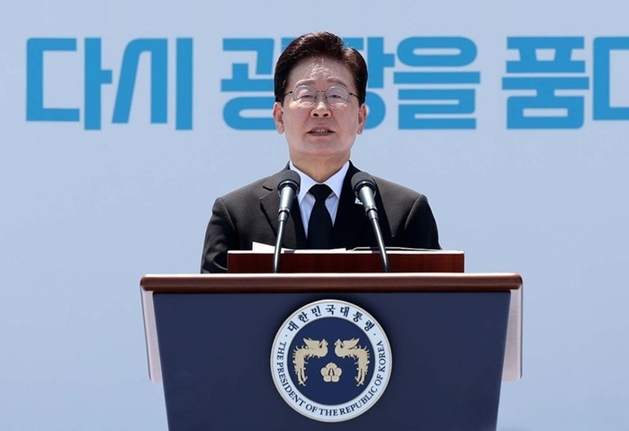 "오월, 다시 광장을 품다"… 제46주년 5·18 기념식, 6년 만에 '최후 항쟁지' 옛 전남도청서 거행