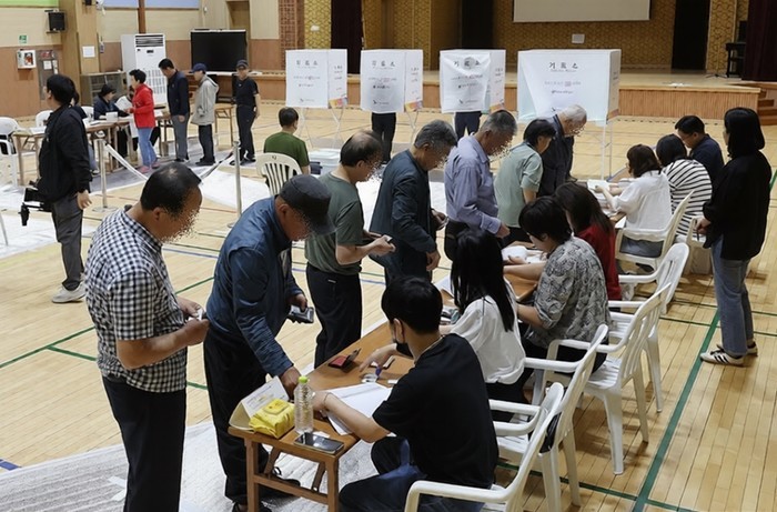 제9회 지방선거 오전 9시 기준 투표율 7.4%…지난 선거 대비 1.4%p 상승