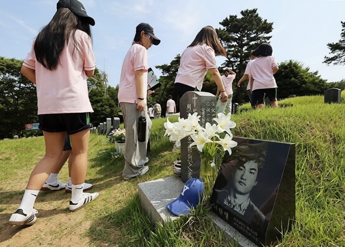 [포토] 6·10 민주항쟁 39주년…李대통령, "국민주권정부, 대의민주주의 심화할 것"