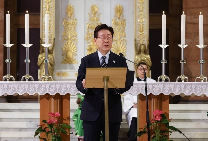 [포토] 李대통령, 바티칸서 '6·15 정신' 강조…남북관계 돌파구 모색