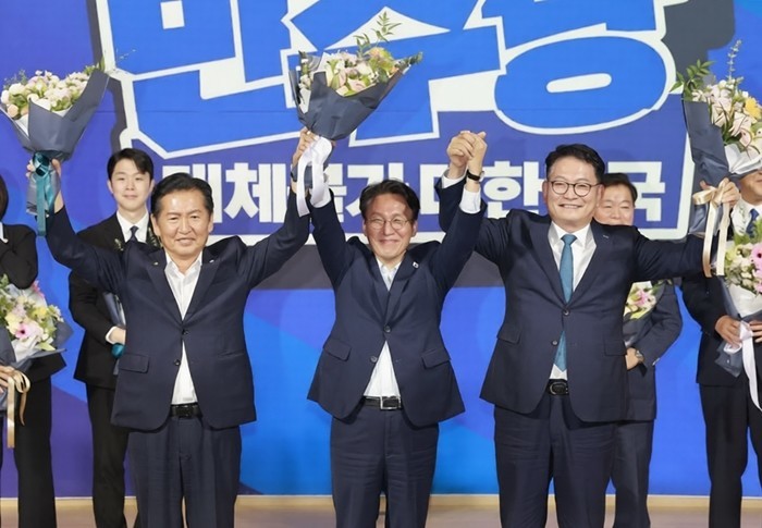 민주당 당대표 선거, '김민석...